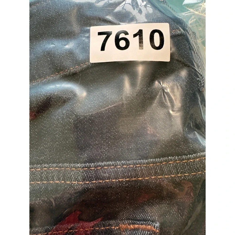 Express Jeans Mens 31x30 Black Denim Dark Wash Hyper Stretch Slim Fit Straight